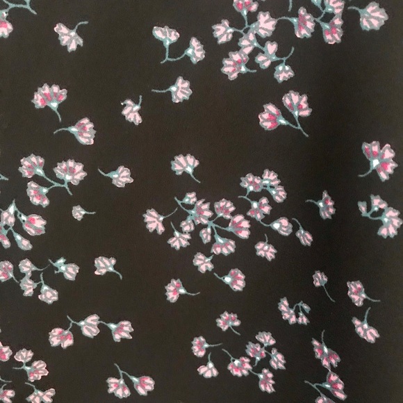 Cupcakes & Cashmere NWT Black Floral Dress size 10 - Picture 10 of 11